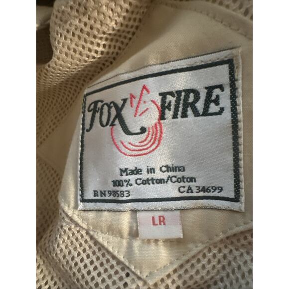 Fox Fire Ultimate Vest Mens Large Hiking Fishing Hunting Cargo Pockets - Picture 3 of 7